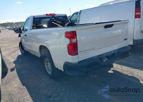 2021 Chevrolet Silverado 1500 2Wd Long Bed Wt z USA, uszkodzony, nr VIN 3GCNWAEH6MG411543